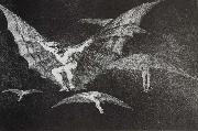 Francisco Goya Modo de volar Spain oil painting artist